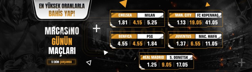 mrcasino bonusları